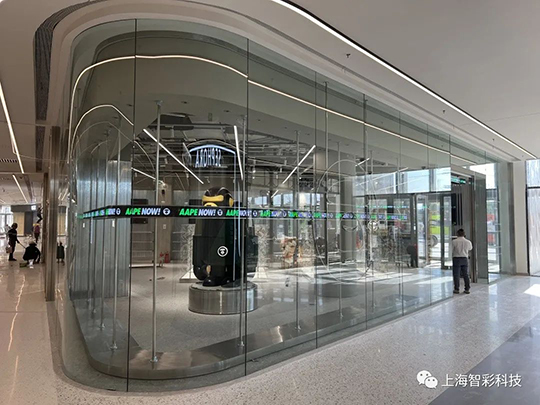 上海松江印象城Aape店鋪LED顯示屏設(shè)計、安裝 上海松江印象城Aape店鋪LED顯示屏設(shè)計、安裝
